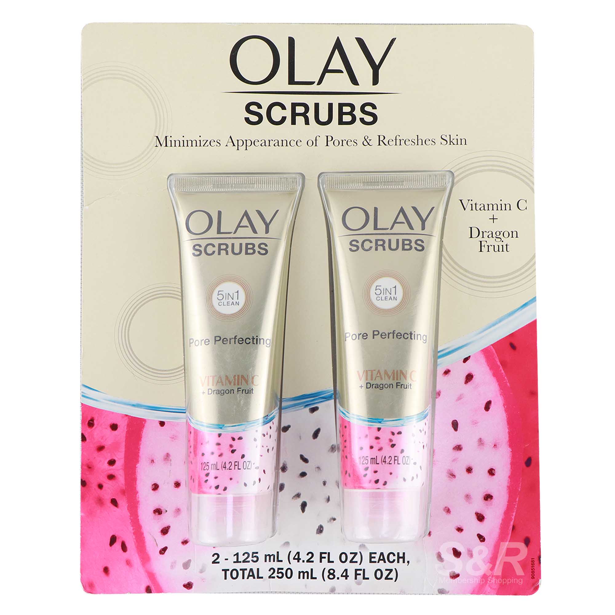 Olay Scrubs Facial Scrub 5-in-1 Clean 2pcs Olay Scrubs Facial Scrub 5-in-1 Clean 2pcs